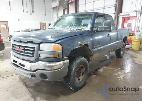 2004 GMC Sierra 2500Hd Work Truck из США, поврежденный, VIN 1GTHK29U34E335325